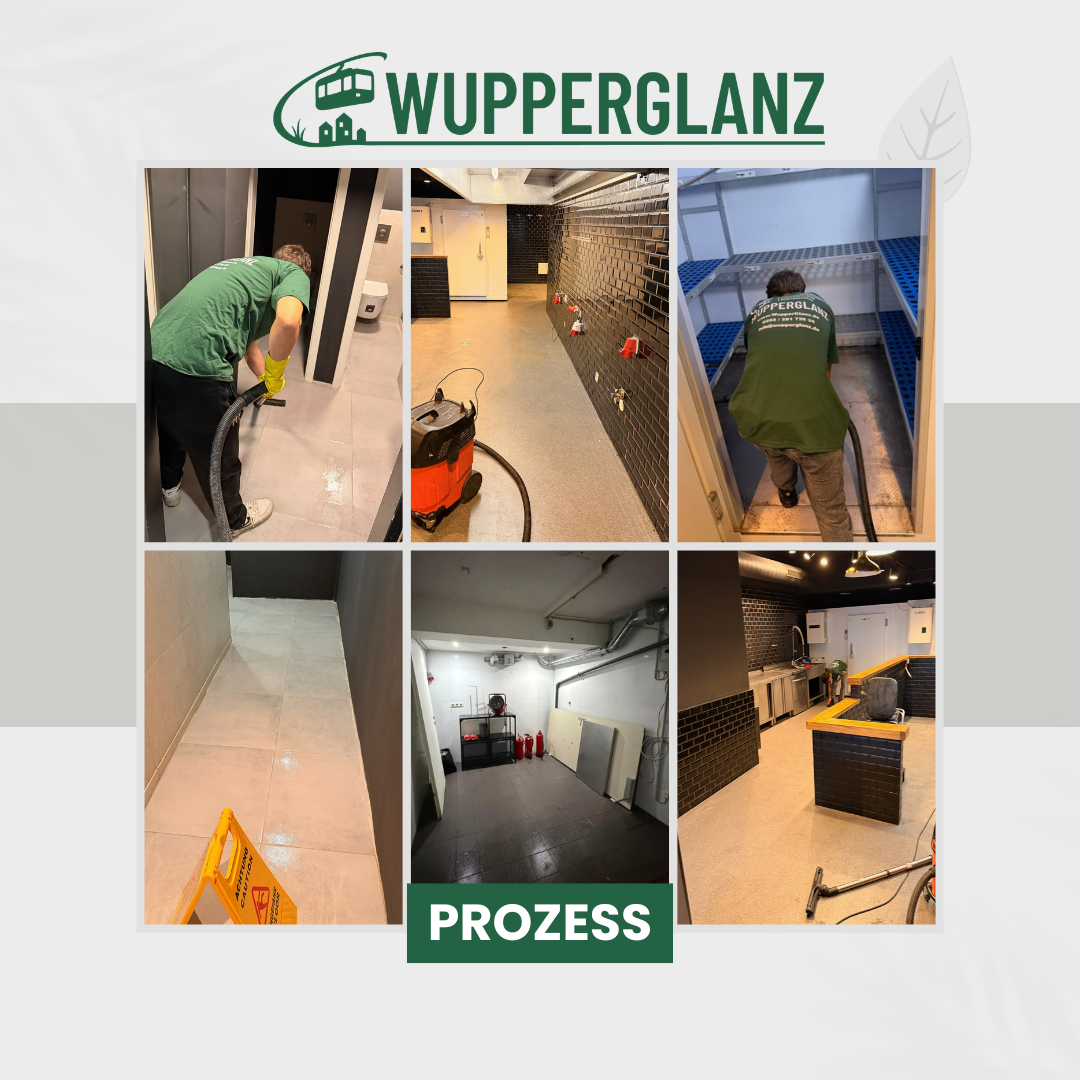 WupperGlanz Reinigungsprozess vor Ort